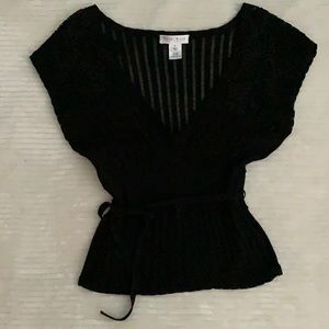 White Black top size S